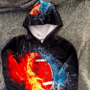 Kids 3D print hoodie